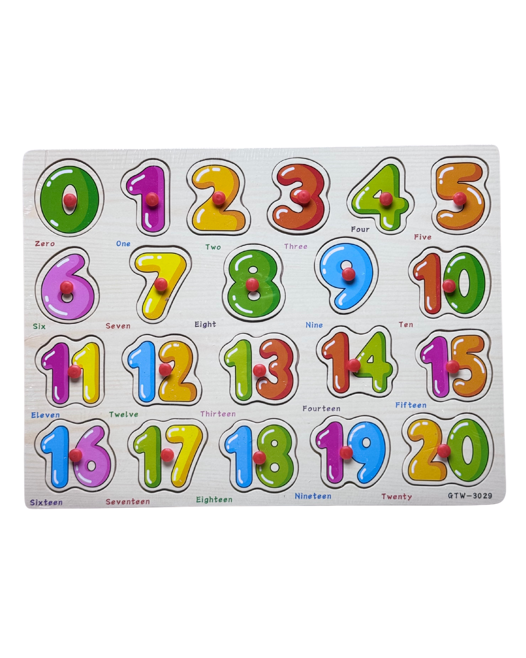 Wooden Counting Plate
