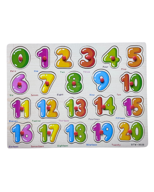 Wooden Counting Plate
