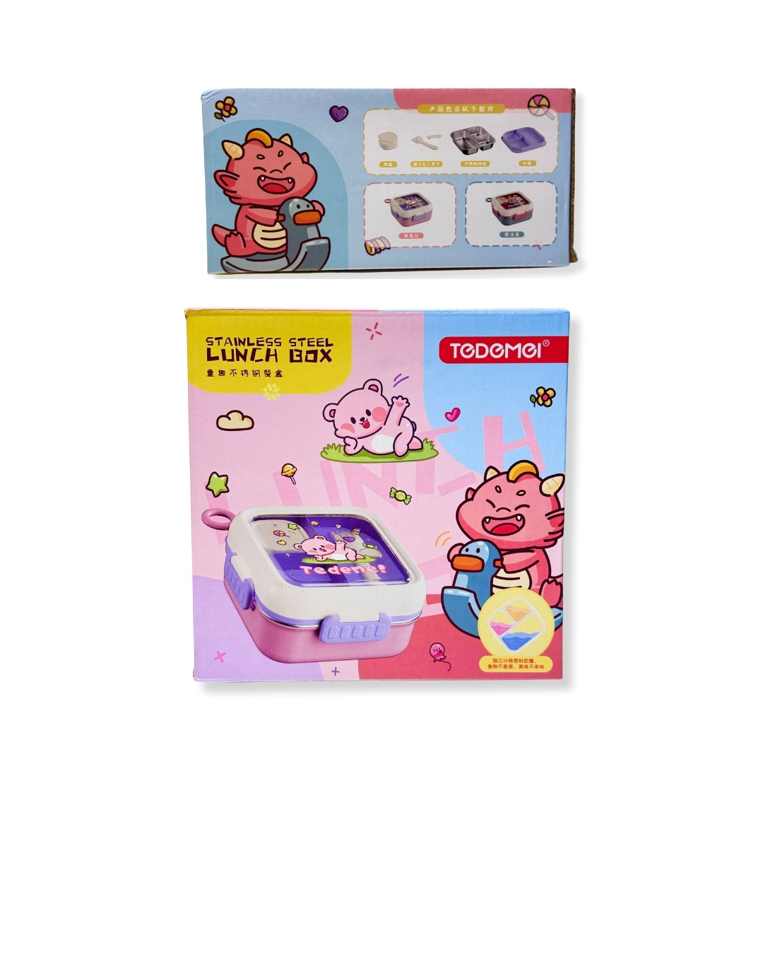 Lunch Box Tedemi Steel
