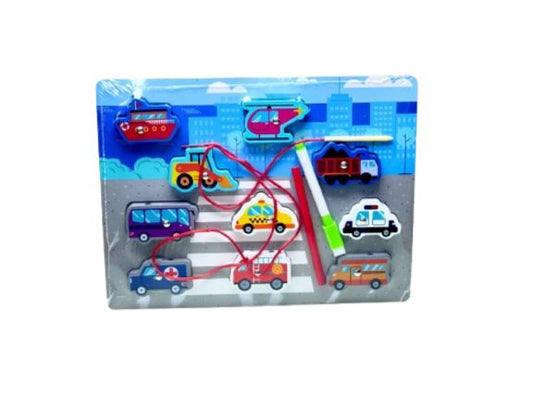 Wooden Magnetic Puzzle 2 in 1