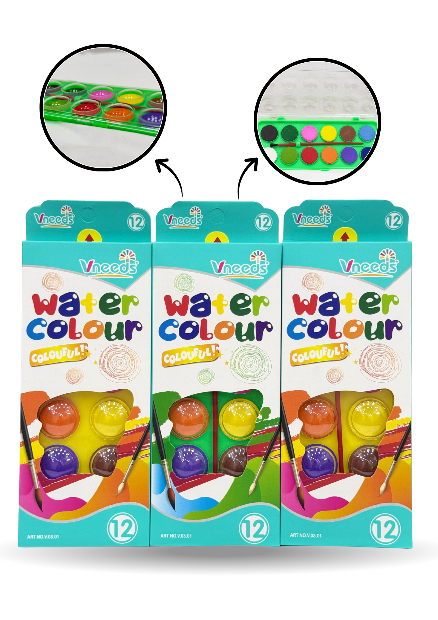 Solid Water Colors