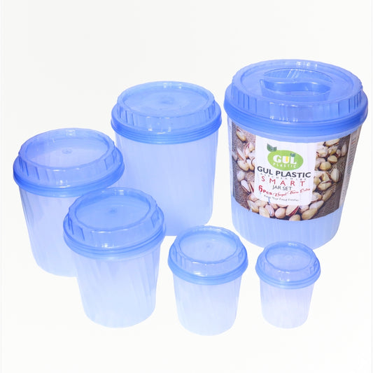 Air Tight Container Jar Set (5 Piece)