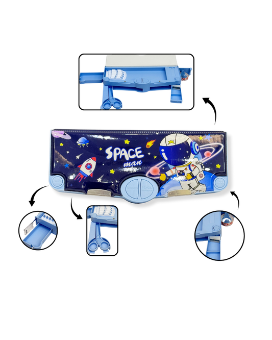 SPACE 3 in 1 Pencil Box