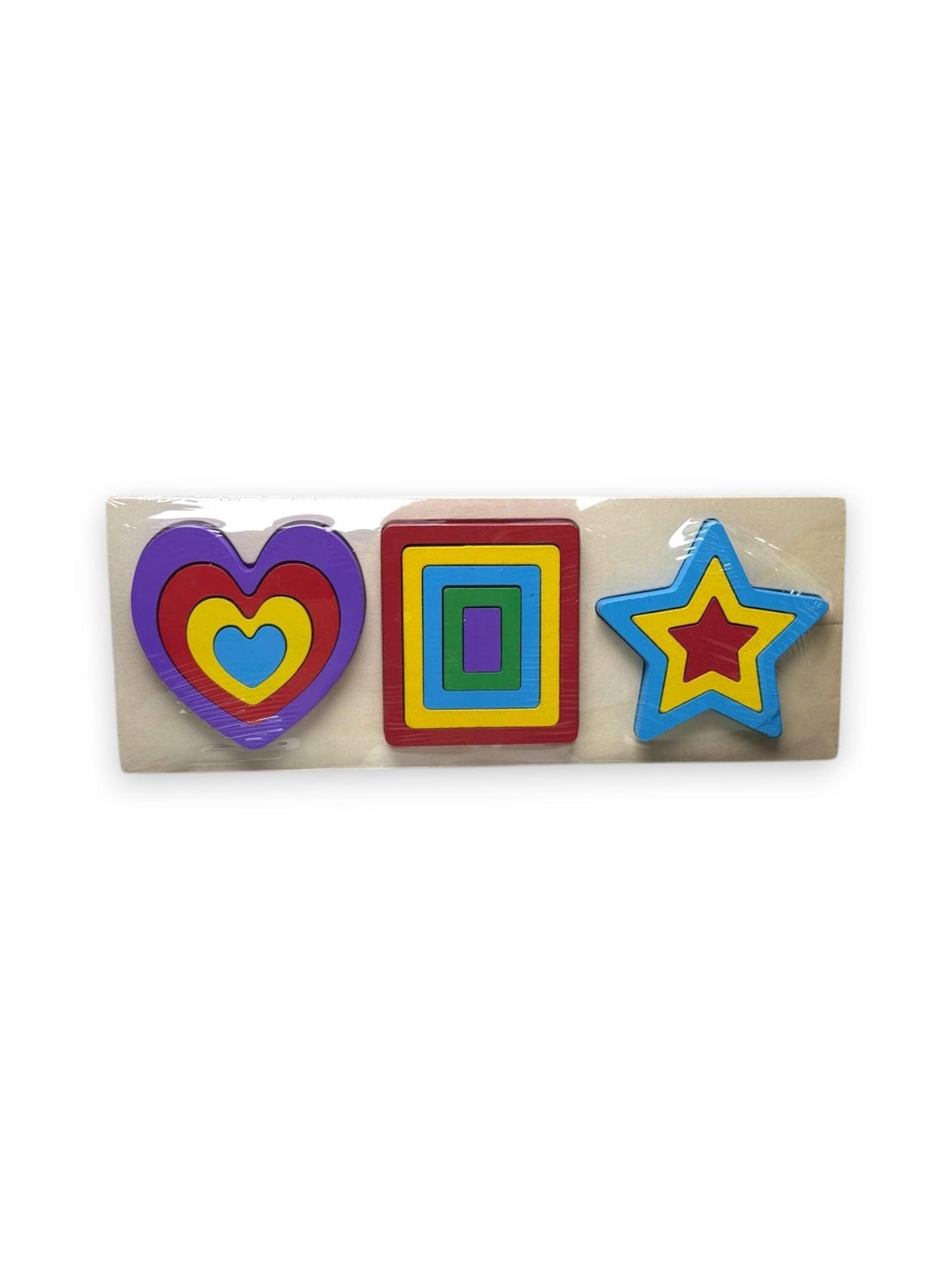 Wooden Puzzle 3 in 1