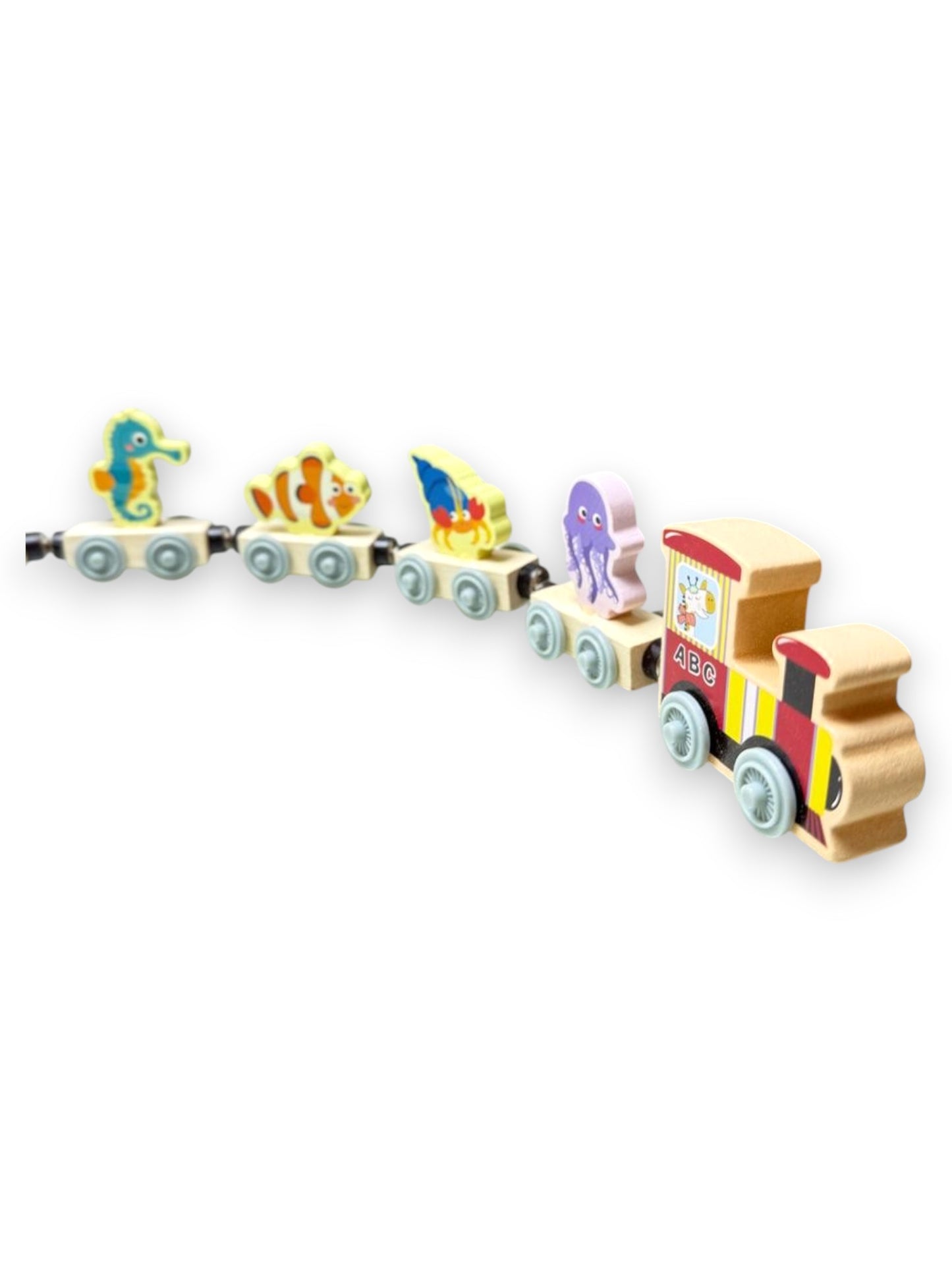 Wooden Magnetic Train