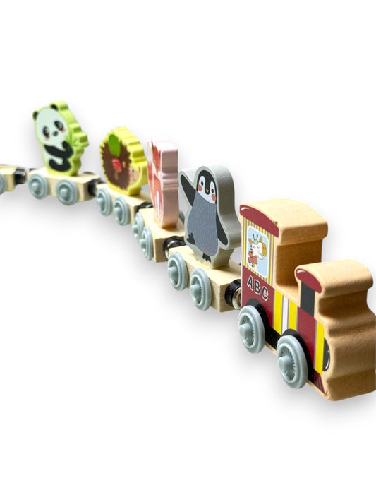 Wooden Magnetic Train