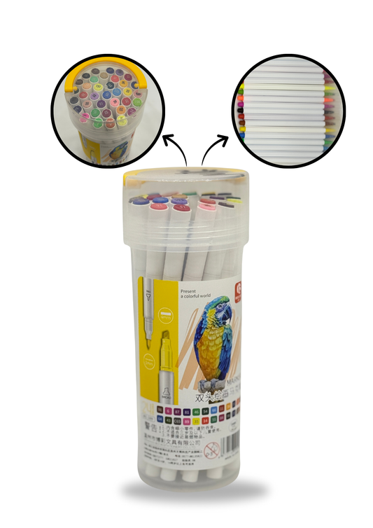 Color Markers 2 in 1