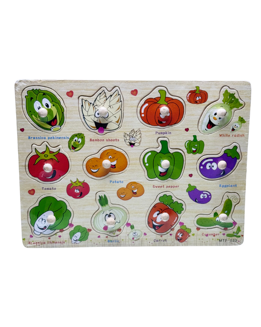 Wooden Veg Plate