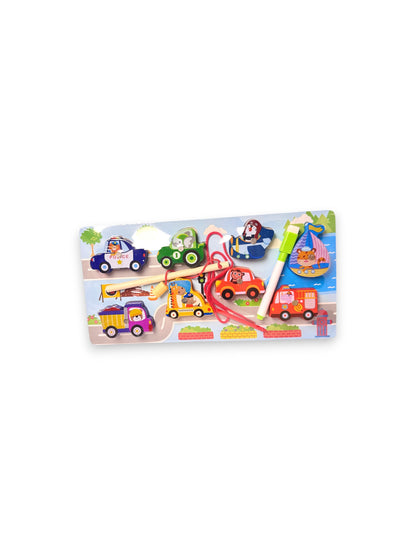 Wooden Magnetic Puzzle