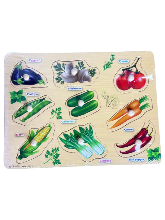 Wooden Veg Plate